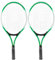 Tennis Schläger, Robustes Eisenlegierungsgestell, Tennisschläger Tennisschläger, Eisen Legierung Tennis Anfänger Praxis Schläger (Green)