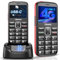 uleway 4G Seniorenhandy Mobiltelefon Ohne Vertrag, Lange Standby-Zeit, Senioren Handy Mit Große Tasten, SOS Notruftaste, Einfach zu bedienendes Großtastenhandy mit USB-C, Ladestation, 2.4 Zoll LCD