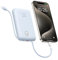 VIYISI 30W Fast Charging Power Bank 20000mAh,Portable Charger USB C with Built-in Cables,Compact Battery Pack Compatible with iPhone 15 16 14 13 12 11 Samsung S24 S23 Fold 5 Google Pixel(Blue)