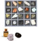 DOKTOR FUN - Minerals of The World Golden Collection - Eine Sammlung von Mineralien und Edelsteinen - Für Kinder und Sammler - Entdecken und Lernen - Inkl. 20 Exemplare und Schaukasten