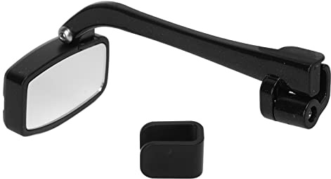 ANKROYU Fahrradhelm Spiegel, Reitbrillen-Rückspiegel, ABS-Fahrrad-Rückspiegel, Mini-Reit-Rückspiegel, Mehrfach Winkelverstellbare Sichtbrille Universelle für Radfahren