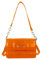 YUEZHAN Abendtasche Damen Clutch Damen Pu-Leder Crossbody-Tasche Mode Kleine Quadratische Klappen-Umhängetasche Büro-Dame Solid Candy Farbe Shopping-Dating-Handtasche Orange