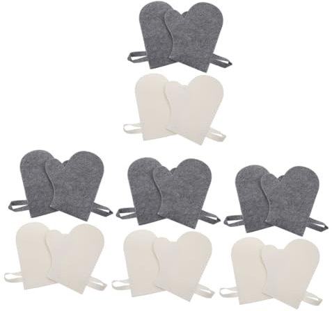POPETPOP 4 Ensembles De Sauna en Feutre De Sauna Tapis d'eau Nettoyant Visage Exfoliant Chemise De Sauna Chauffants Couverture De Sauna Fournitures De Sauna 4 Pièces * 4