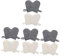 POPETPOP 4 Ensembles De Sauna en Feutre De Sauna Tapis d'eau Nettoyant Visage Exfoliant Chemise De Sauna Chauffants Couverture De Sauna Fournitures De Sauna 4 Pièces * 4
