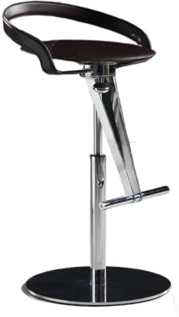 XYGQYJ Gepolsterter Barstuhl Leichter Luxus-Barstuhl, Drehbarer Barstuhl, Moderner, Einfacher Hochstuhl, Hebe-Barhocker, Barstuhl, Hochhocker Frühstückshocker(H)