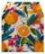 LOZULO Modern Frucht Orange Pflanzen Blumen Frühling Tischläufer,Sommer Saisonnal Küche Tisch Dekoration Drinnen Urlaub Party Dekor,Tischläufer Outdoor Abdichtung Table Runner 40x140 cm