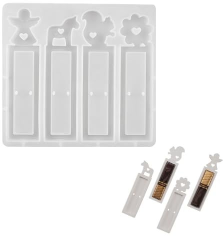 VEOIRXU Silikonformen Gießformen, Silikonform Geldgeschenk, Gipsformen Silikon, Pralinenschachtel Gießformen Silikon, Gipsformen zum Gießen, für DIY Seife Kerzen Festival geschenke (4 Gitter)