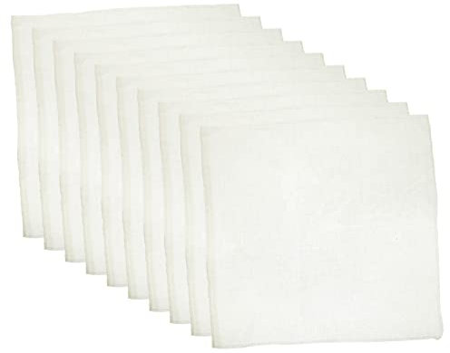 TIDTALEO 10stücke Ungebleichte Baumwollstofffilter Wiederverwendbare Tofu Und Käsecloth Für Küche Hochwertiger Strainer Für Sojamilch Und Kochen