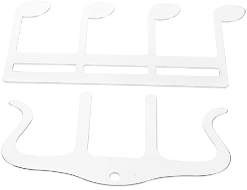 YARNOW 2pcs Metal Music Book Clip for Piano Sheet Music Holder Note Clamp Piano Keyboard Sheet Holder