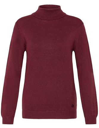 OXMO OXAida Damen Pullover Rollkragenpullover Feinstrickpullover