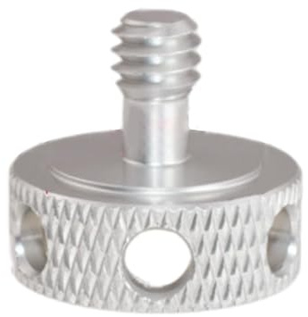 Standard-1/4-Zoll Schraube, Kamera Befestigungsschraube aus Aluminiumlegierung für Stativhalterungen und Beleuchtungskörper in der Fotografie Fotografie Befestigungsschraube