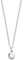 XENOX® Zarge Halskette - Damen Halskette aus hochwertigem 925/- Sterlingsilber mit Zirkonia Stein | XS7284