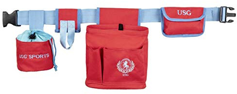 USG United Sportproducts Germany 16050004-030 Putzgürtel ''Groom'' (rot/blau)