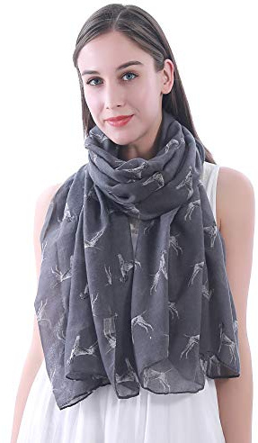 German Shorthaired Pointer Dog Print Women's Scarf Shawl Wrap Lightweight