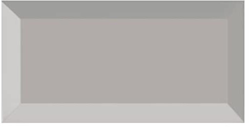 Metro Ceramic Wall Tile | Subway Brick Effect | Bevelled Edges | Bathroom Tile | Gloss Finish |50 Tiles Per Box | Light Grey 100mm x 200mm