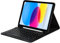 KBCASE Coque Clavier pour iPad A16 11/10 Ème Generation (11 Pouces 2025/10.9 Pouces 2022), Étui Keyboard Bluetooth sans Fil pour iPad 10eme/11eme A16 avec Porte Crayon AZERTY Français,Noir