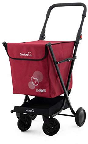 Garmol Carro Compra, Rojo, 850x490x260mm