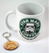 Kaffeebecher und Schlüsselanhänger von Star Wars