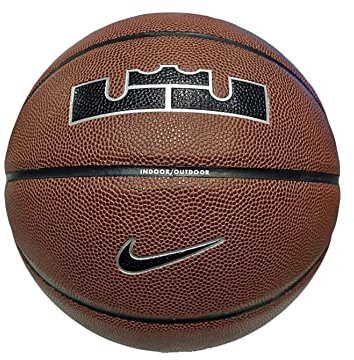 Nike Lebron James All Court 8P 2.0 Ball N1004368-855, Unisex basketballs, Brown, 7 EU