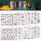 Kalolary 18 Sheets Halloween Nail Art Sticker Decals, 1600+ Patterns Self-Adhesive Tattoo Stickers for Manicure Tip Decoration, Halloween Party Salon