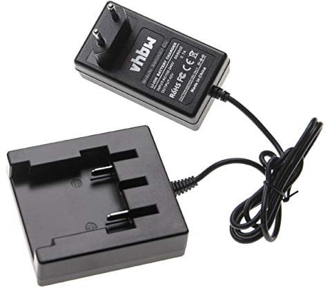 vhbw Chargeur Compatible avec Greenworks GD40TCSK2, GD40TCSK4, GDC40, GDC40K2, GDC40K4, G-Max 40V Batteries Li-ION d'outils