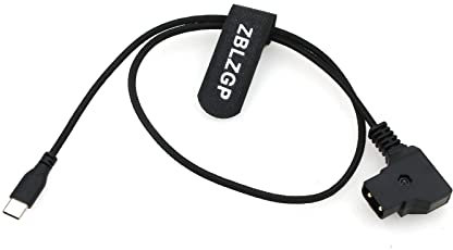ZBLZGP Cavo di alimentazione USB C per telefono e tablet, da tipo C a D, per fotocamera (USB C diritto)