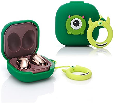 TAOCHEN Case for Galaxy Buds 2 Pro/Pro/Live/2/FE (2023), Silicone Cute Cartoon Charging Case Protective Cover for Samsung Galaxy Wireless Earbuds