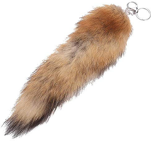 Faux fuchsschwanz flauschigen schlüsselanhänger schlüsselanhänger frauen geldbörse tasche hängen anhänger tragbar und nützlich Praktisches Design und langlebig