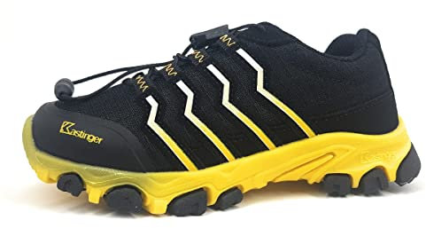 Kastinger Kinderschuhe Burschen Halbschuhe Wasserdicht Wanderschuh Schwarz Freizeit, Schuhgröße:33 EU
