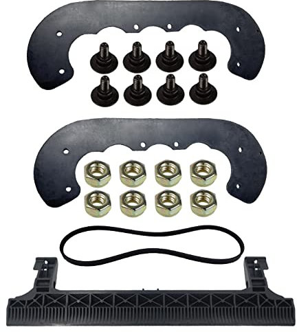 Hippotech 99-9313 Schneefräse Paddel mit Keilriemen 108-4921 Schaberstange 133-5585 108-4884 & Mutter Hardware Kit Toro PowerClear 621 Schneefräse