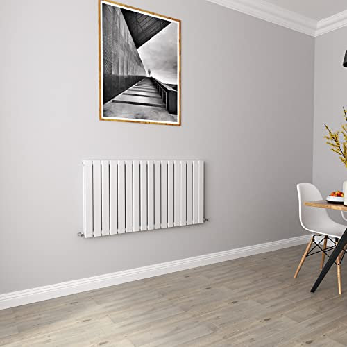 White Radiators Horizontal Rad Doule Flat Panel Central Heating Radiators 600 * 1156mm