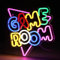 Game Room Neon Signs Colorful Led Neon Light for Wall Decor, USB Powered Letter Neon Sign Acrylic Art Gaming Decorative for Gaming Zone Bedroom Game Room Living Room Bar Party Decor Boys Gift