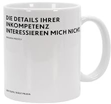 Tasse Die Details Ihrer Inkompetenz interessieren mich nicht. - Miranda Priestly - The Devil Wears Prada (Der Teufel trägt Prada)