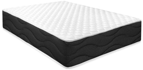 Homey Viskoelastische Matratze Sleep Pro wendbar (Winter-Sommer), Härtegrad mittel bis hoch, Dicke 30 cm, milbendicht, antibakteriell und hypoallergen, 90 x 200 cm