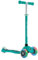 Globber Primo Lights – Tretroller mit 3 Rädern für Kinder von 3 bis 7 Jahren, Grün