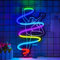 Ineonlife Ballet Girl Neon Sign for Wall Decor, Dimmable Colorful Mirror LED Dance Neon Lights Signs, Dancing Woman Ballet Neon Wall Light Up Sign for Bedroom Dance room Ballet Academy Room Decor