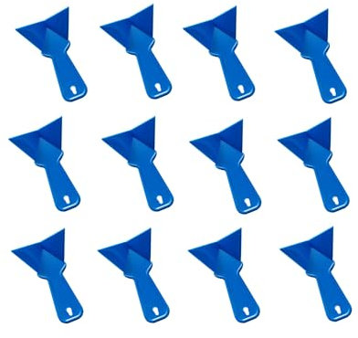 Trockenbaukelle, Inneneckkelle, Spachtelspachtel für trockene Ecken, Gips und die Formung von Beton um Ecken, 9er-Pack, Blau