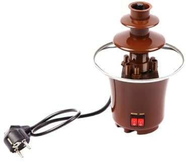 Ciieeo Fuente De Chocolate De 3 Niveles Chocolates Fuente De Fondue De Chocolate Fuente De Chocolate De Acero Inoxidable Café