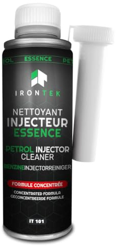 Injectionreiniger Benzin 300ml - IRONTEK | IT101 | Einspritzanlage Reiniger | Systemreiniger