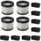 Aspirapolvere Portatile Senza Fili Con Filtri Lavabili E Riutilizzabili, Compatibile Con DEWALT, DCV5011H DCV5011H 20V Sostituisci Il Filtro Di Purificazione(4pcs)