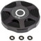 CQEAZ Bicycles Suspension Fork Valves Covers Bike Front Fork Covers Protector Caps Mountain Bike Front Fork Covers Enduring Valves Lid