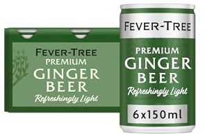 Fever-Tree Refreshingly Light Ginger Beer 6x150ml