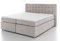 Furniture for Friends Doluna Premium Perris Boxspringbett 180x200 cm Beige Uni Härtegrad H3 I mit hochwertigen Tonnen-Taschenfederkern Matratzen & Viskose-Topper I Made IN Germany