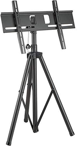 Allcam TR941 PortableTripod TV Stand w/Mounting Bracket for 32-55 inch LCD/LED TVs up to Mount Size 600x400 Tilt Max Height 180 cm