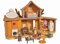 Simba Masha Playset la Grande Casa di Orso, Multicolore