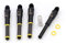 CUESOUL TERO AK7 Schwarz Dart Vorbauten Dartschäfte Eingebaute Feder Teleskop, Set von 4 Stück-F (CS-AK7 + L1)