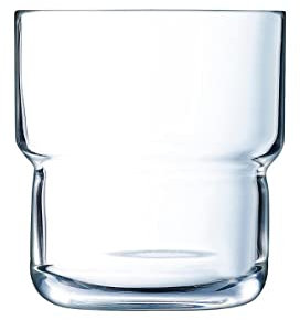 Arcoroc ARC L9945 Log Lot de 6 verres à eau, à jus de fruit Transparent 270 ml