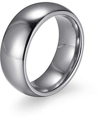 Zeeme Stainless Steel Unisex Ring Edelstahl Glänzend ohne grau 155070071