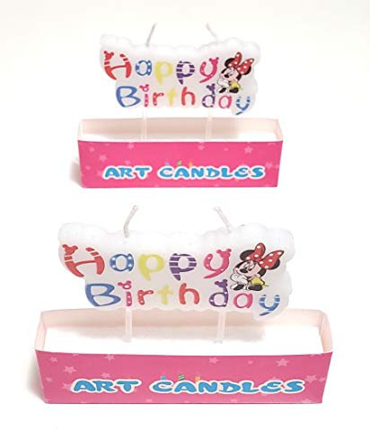 2 Packungen Happy Birthday Love Special Kuchen Kerzen Topper mit Halter für Hochzeit Party Geburtstag Valentinstag Kuchen Dekoration Perfektes Wunschgeschenk für Kinder und Erwachsene (HB-Style5)