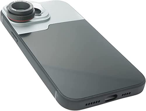 SYSTEM-S Macro Lens 2.8X HD Filter with Case in Black for iPhone 14 Pro Max
